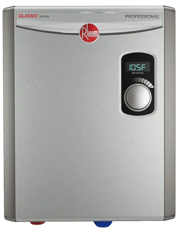 RHEEM RTEX-18 18kw 240v Tankless, Instant Electric Water Heater