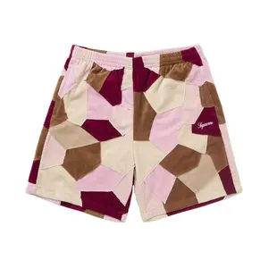 Supreme Men's Patchwork Velour Short Tan, from StockX