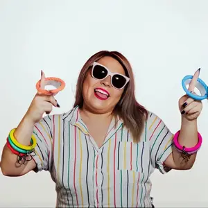 Twist Bracelet Key Ring - Flexible Organization woman key chain gift car  accessory Teen Trendy Stocking Stuffers  wristlet perfect Christmas boujee