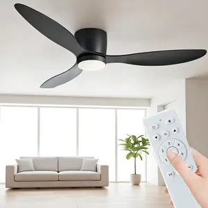 Adjustable LED Ceiling Fan Light with Remote Control, Modern Energy Saving Design, Easy Installation, Living Room Pendant Lamp