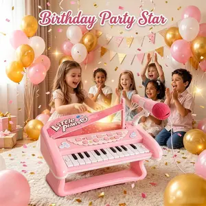 High-Quality Mini Multifunctional Kids Electronic Keyboard, Early Education Toy with Built-in Songs, Ideal for Music Enlightenment & Birthday Gifts