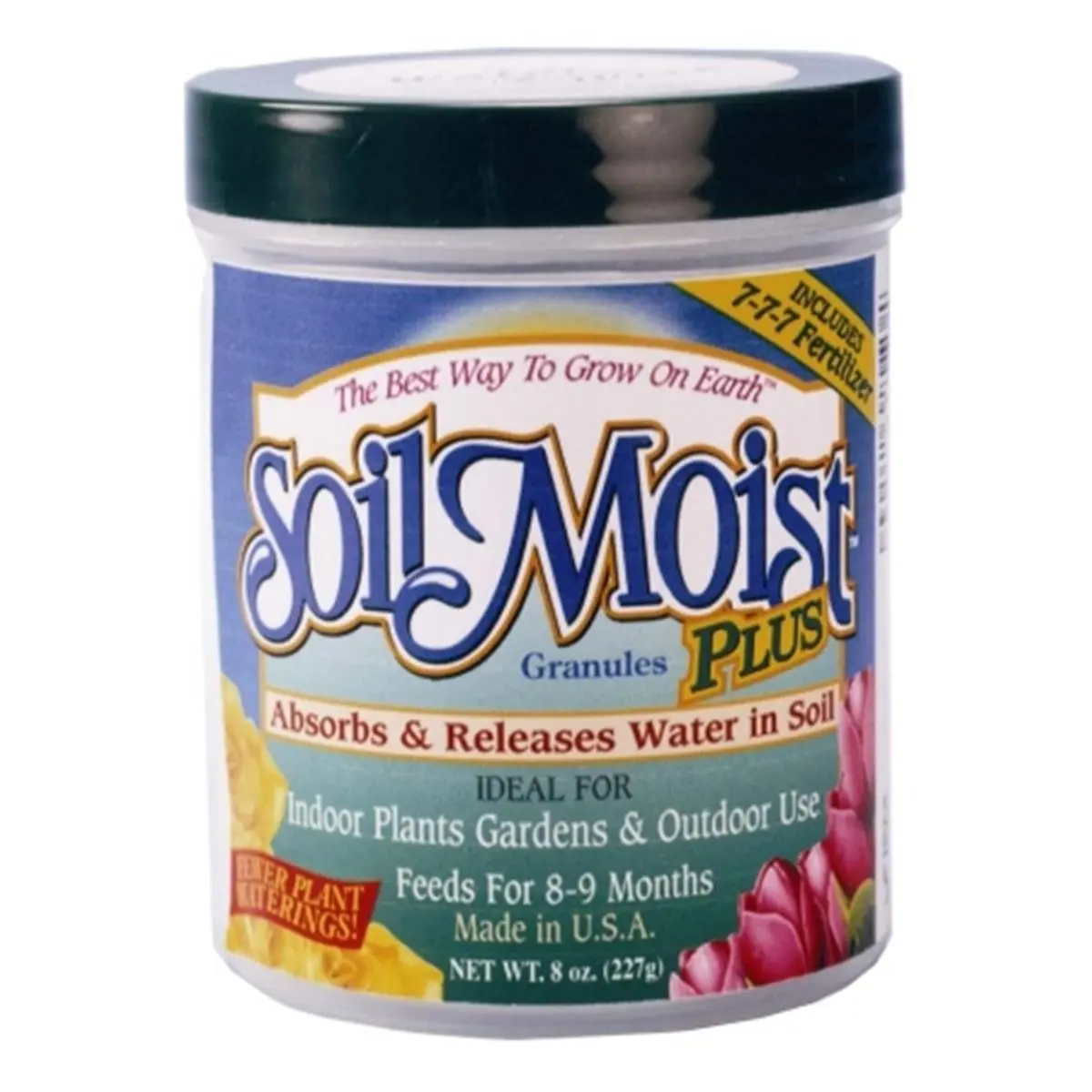 Soil Moist Granular Water Retention Polymers, 8oz Garden Soil Amendment Granules (JCD-05SMP)