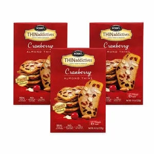 Nonni's Cranberry Almond Almond Thin Addictives Cranberry Almond Thins 4.4 Ounce
