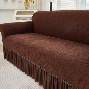 High Elasticity Sofa Cover, Soft Breathable Fabric, Easy Installation & Cleaning, Non-Slip Design, Suitable for Home Office Decor