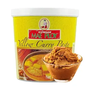 MAE PLOY Thai Yellow Curry Paste 400g - Mild Flavor for Shrimp, Fish Balls & Vegetables | Recommended on Xiaohongshu