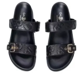 Sara Sandals with Crystal Embellishments Comfortable Leather Lining for Women's Fashion Easy Wear Casual Walk Shopping Brunch