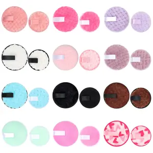 Reusable Makeup Remover Pads, Facial Cleansing Tools, Suitable for All Skin Types, Large & Small Set