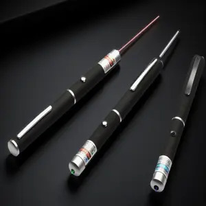 Ultra-Bright Laser Pointer Pen: 500m Range, Red Green Blue Purple Options, Remote Control for Presentations, Teaching, Pet Training. Portable, Anti-Slip, Perfect for Classrooms, Meetings, Cat & Dog Toy.