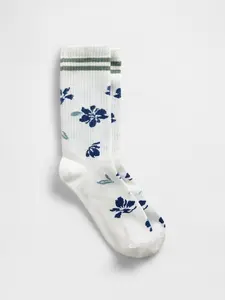 Gap Women's Floral Crew Socks