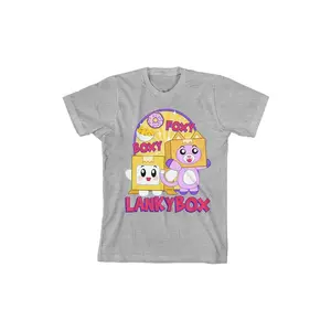 PacSun Kids Lanky Box Boxy & Foxy T-Shirt - Multicolor