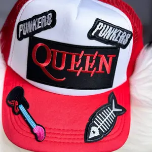 PATCHWORKZ: Customized soft foam trucker hat with themed patches