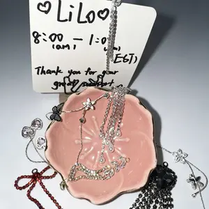 Lilo(9101)gc.Fancy long tassel pendant $25.99/20bags