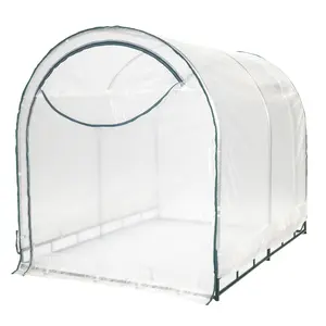 TrueShelter 6' X 8' Green House - Portable Large Cover for Indoor or Outdoor Plants & Flowers - Ideal for Garden Lovers or Beginners