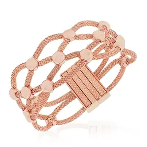 Fashion Rose Mesh Bracelet