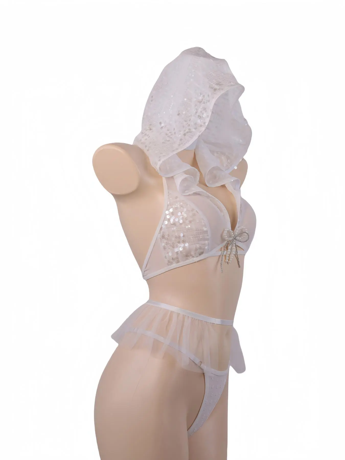 Women's Glitter Bra & Panty & Garter Belt, Sexy Comfy Breathable Lingerie Set for Daily Wear, Women's Lingerie & Underwear for All Seasons - TikTok Shop Women's Glitter Bra & Panty & Garter Belt, Sexy Comfy Breathable Lingerie Set for Daily Wear, Women's Lingerie & Underwear for All Seasons - TikTok Shop