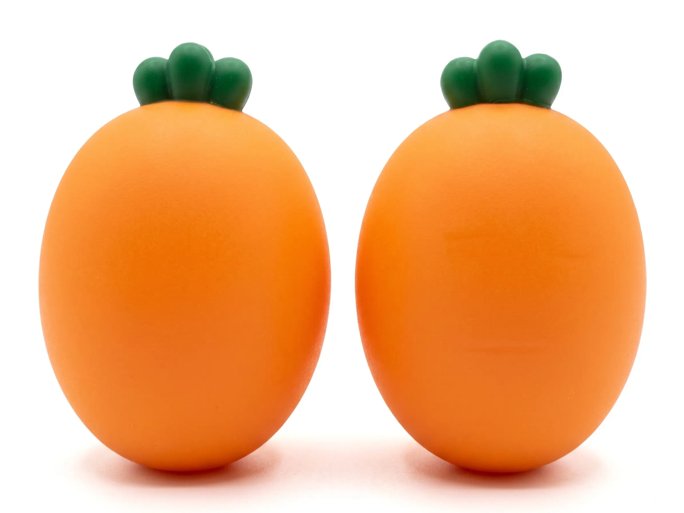Carrot Squishy Toy, Realistic Carrot Stress Relief Toy, Soft TPR 2PC Sensory Fidget Toy, Squeeze Stress Ball for Kids Adults, Pocket Size Portable Anxiety Relief Toy, Cute Birthday Gift