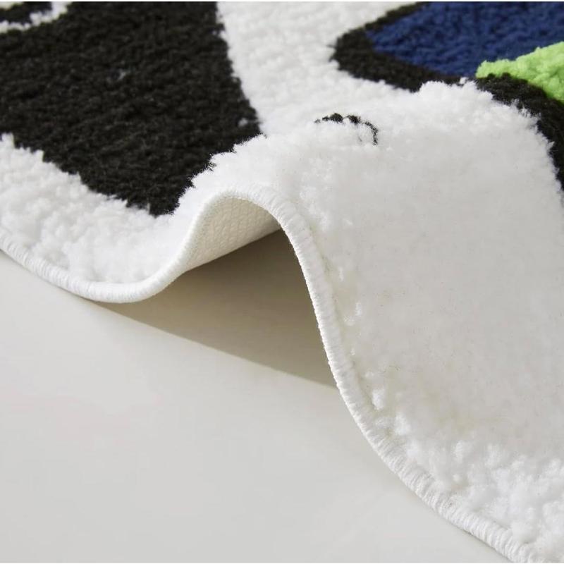 Rug - Pink Room Decor Hypebeast Room Decor - 32in (80cm) - Reverse bathmat - Designer Rugs - Aesthetic Room Decor - Cute Coquette bathmat Decor : Home & Kitchen