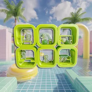 Smiski Gym Shelf (Smiski Not Included)