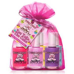 You Take the Cake - Piggy Paint Gift Set - Kids Non-toxic Nail Polish