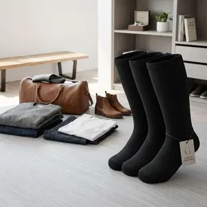 Toddler Kids Youth Soccer Baseball Softball Football Socks - Breathable Comfortable Athletic Sports Socks for Boys Girls Perfect for Training Games Practice Outdoor Activities Lightweight Durable Design