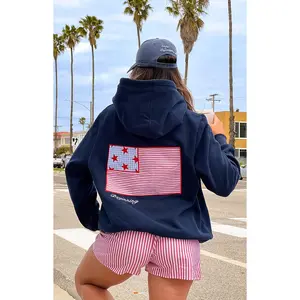 Beginning Navy USA Hoodie