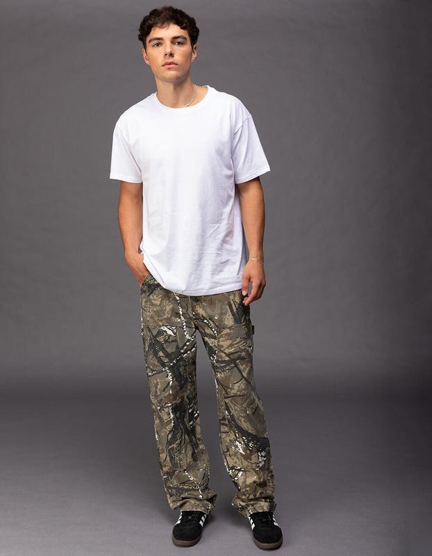 RSQ Mens Straight Camo Utility Pants