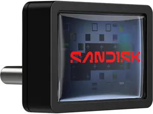 SANDISK Extreme Fit USB-C Flash Drive, up to 400MB/s read speeds, plug-and-stay storage, 1TB, SDCZ530-1T00