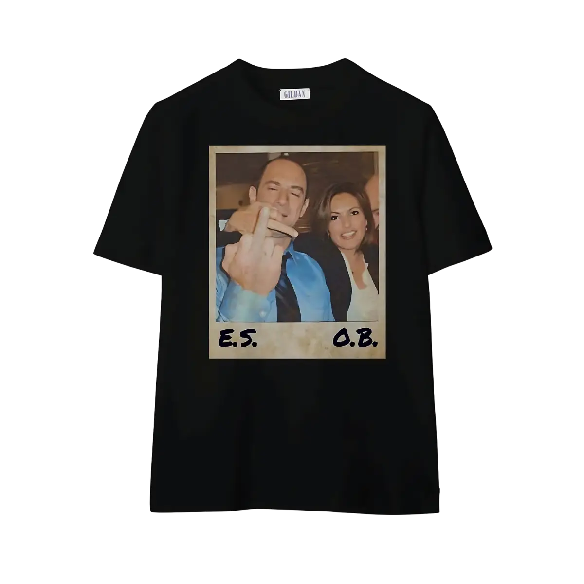 Elliot Stabler And Olivia Benson Shirt Law And Order Shirt Elliot And Olivia Svu Vintage Shirt Cotton Crewneck