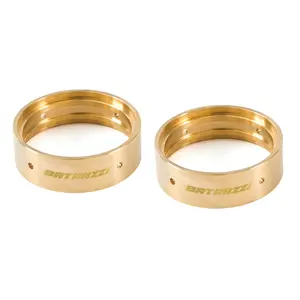 BATRAZZI Durable Brass Wheel Weights for 1.9” Electric RC Toy Wheels (2pcs) – Enhances Stability, Traction, and Handling
