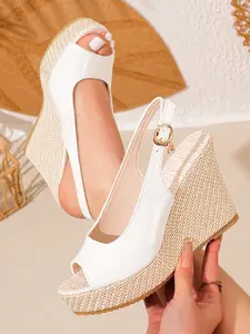 Women's High Heel Sandals, New Design, Long-Lasting Trendy Shoes, Open Toe Fashion Footwear, Comfortable, Stylish and Elegant, Trendy versatile footwear