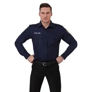 Adult Long Sleeve Police Shirt