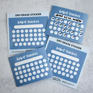 Habit Tracker Stickers
