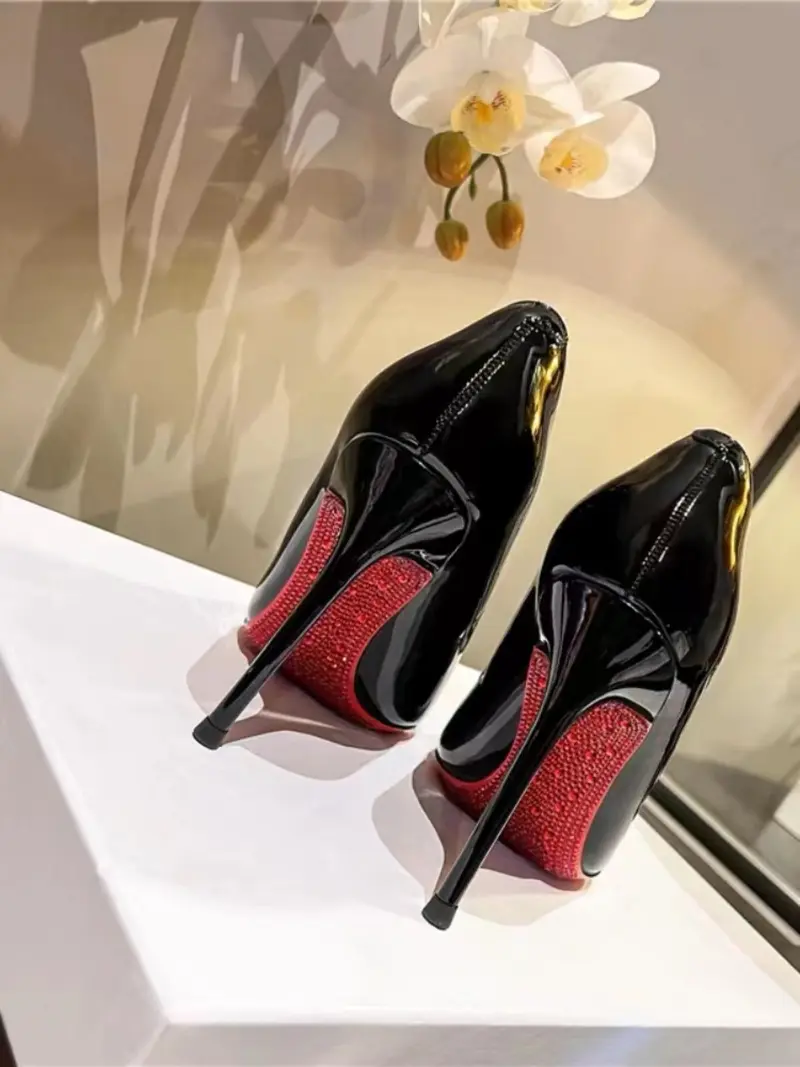 Women's Simple Slip-On High Heel Single Shoe, Elegant Four-Season Wearable Shoes, Perfect for Parties & Daily, Stiletto Heeled Pumps, Elegant Party Shoes