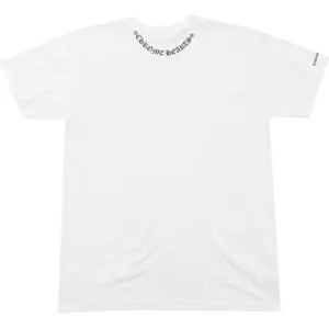 Chrome Hearts Neck Letters Logo T-shirt "White"