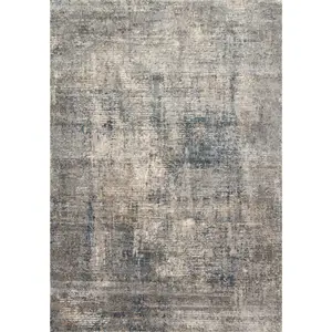 Loloi II Teagan TEA-05 Denim Slate Traditional Power Loomed Rug