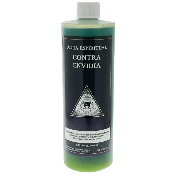 Contra Envidia - Agua Espirtual 16oz Bottle Healing Energy Cleansing Water Household Handheld Essential Cleaning Products Durable Cleaning Supplies