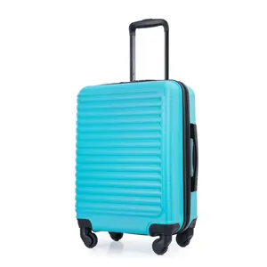 20 inch lightweight luggage with spindle wheels, simple appearance, eye-catching colors, easy to find and carry, seven colors to choose from, cabinet size, can be packed into a luggage rack, no need to check in trouble
