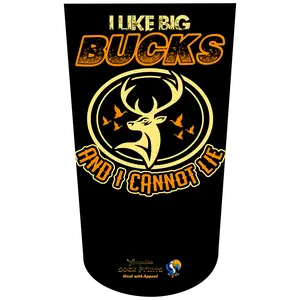 Amputee Sock "I like big bucks V1", Prosthetic Limb Sock, 3ply Stump Sock