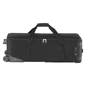 VEVOR Studio Equipment Trolley Case 35.83 x 11.81 x 14 in Rolling Camera Carrying Bag Smartphone