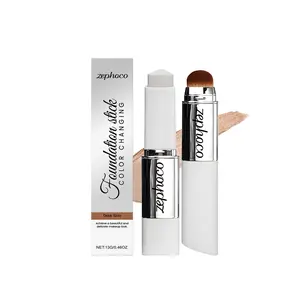 Dark Skin Concealer Color-Changing Foundation Stick Light, Moisturizing, Brightening, Matte And Clear Foundation Stick