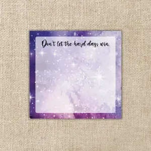 Don't Let The Hard Days Win Sticky Notes | ACOTAR