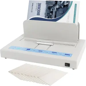 Thermal Binding Machine 500 Sheets Capacity Book Binding Material 110V Binding Machine A3(Short Edge)/A4/A5 Document Heat Binder
