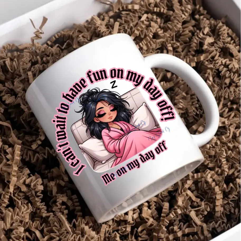 I can't wait to have fun  - UVDTF Decal for cups/ hard surfaces sticker