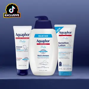 Aquaphor Baby's Complete Skin Care Routine Bundle — Wash, Moisturize & Heal