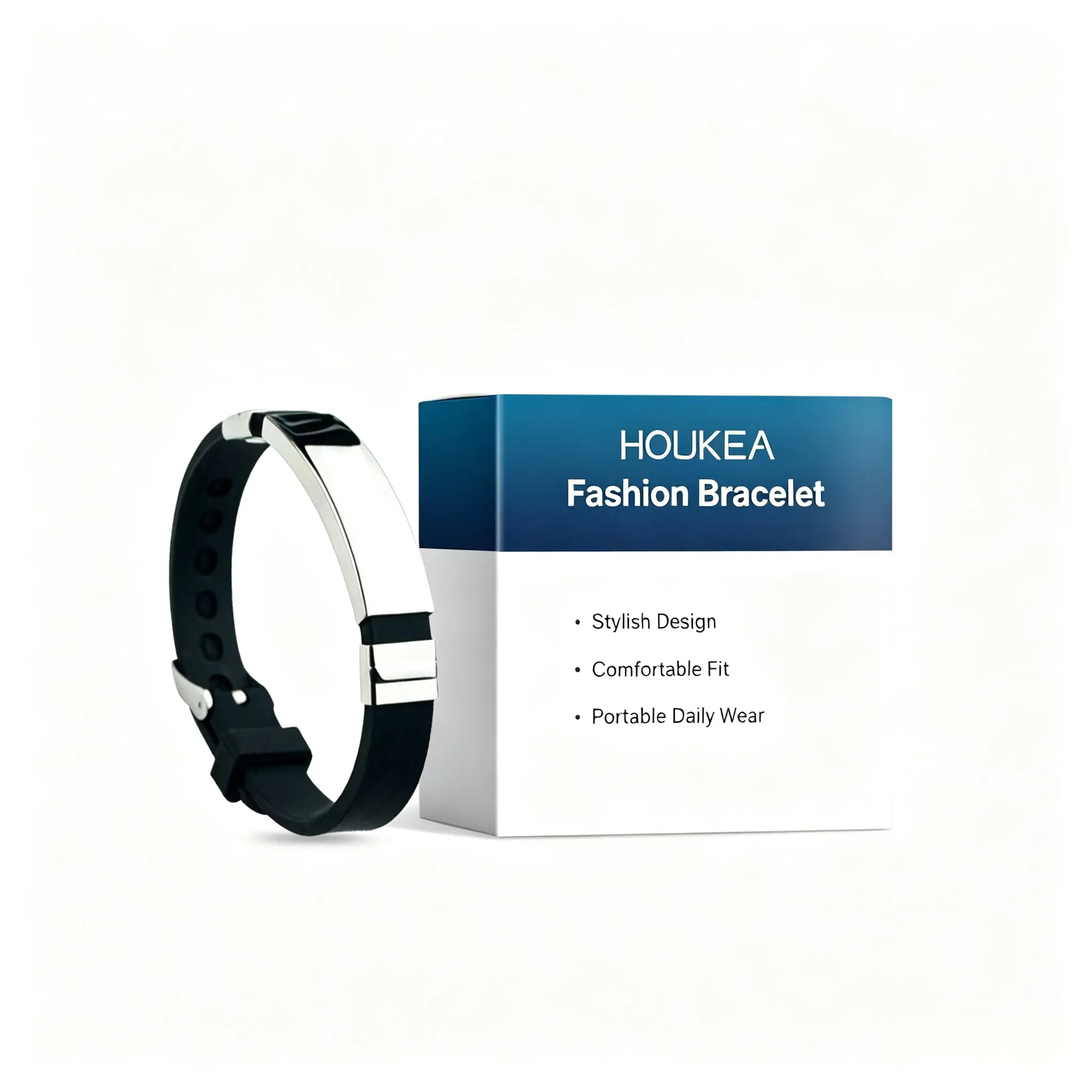 Houkea Fashion Decorative Bracelet Fashion Circulation Portable Unisex Care Hand Decorative Bracelet