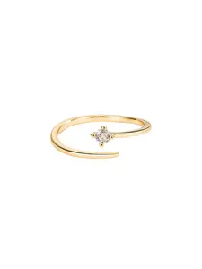 Simple Stackable Open Ring, Unisex Adjustable Index Finger Ring, Trendy Versatile Jewelry, Cool Fashion Accessory, Men's and Women's Rings