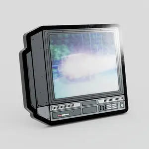 CRTV Lenticular Drifting Show Pin