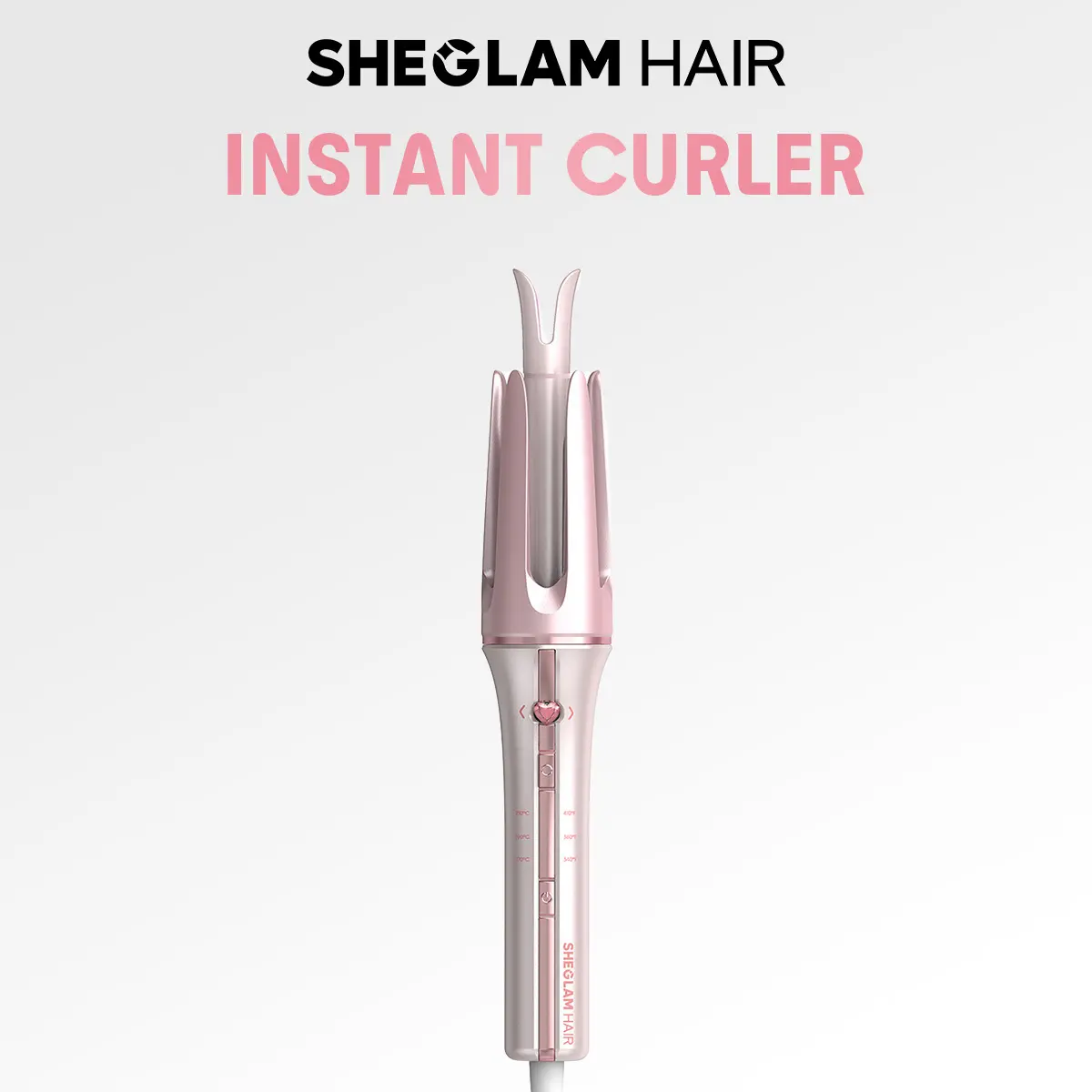 SHEGLAM HAIR Automatic Curling Iron |0.75/1/1.25Inch Curls | 3-Level Temps | 2-Way Rotation | Universal Voltage | GlossPro Ceramic Coating | Less Damage | Touch Instant Curler For Hair Styling#curly hair products #automatic curling iron #girly essential