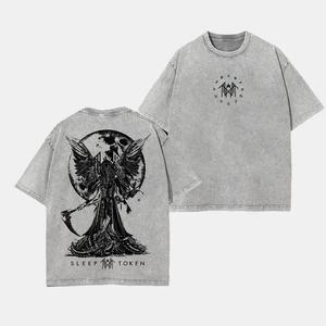 Limited Sleep Token North Merch Double Side Take Me Back To Eden, Oversize Rock Band Heavy Metal Cotton Washed Tshirt, Gift For Rock Music Lovers