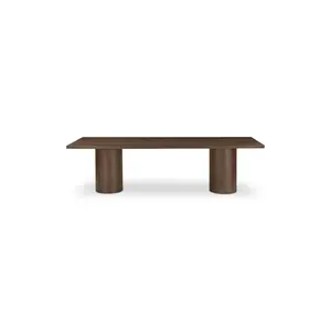 Hadley Dining Table Large Warm Brown